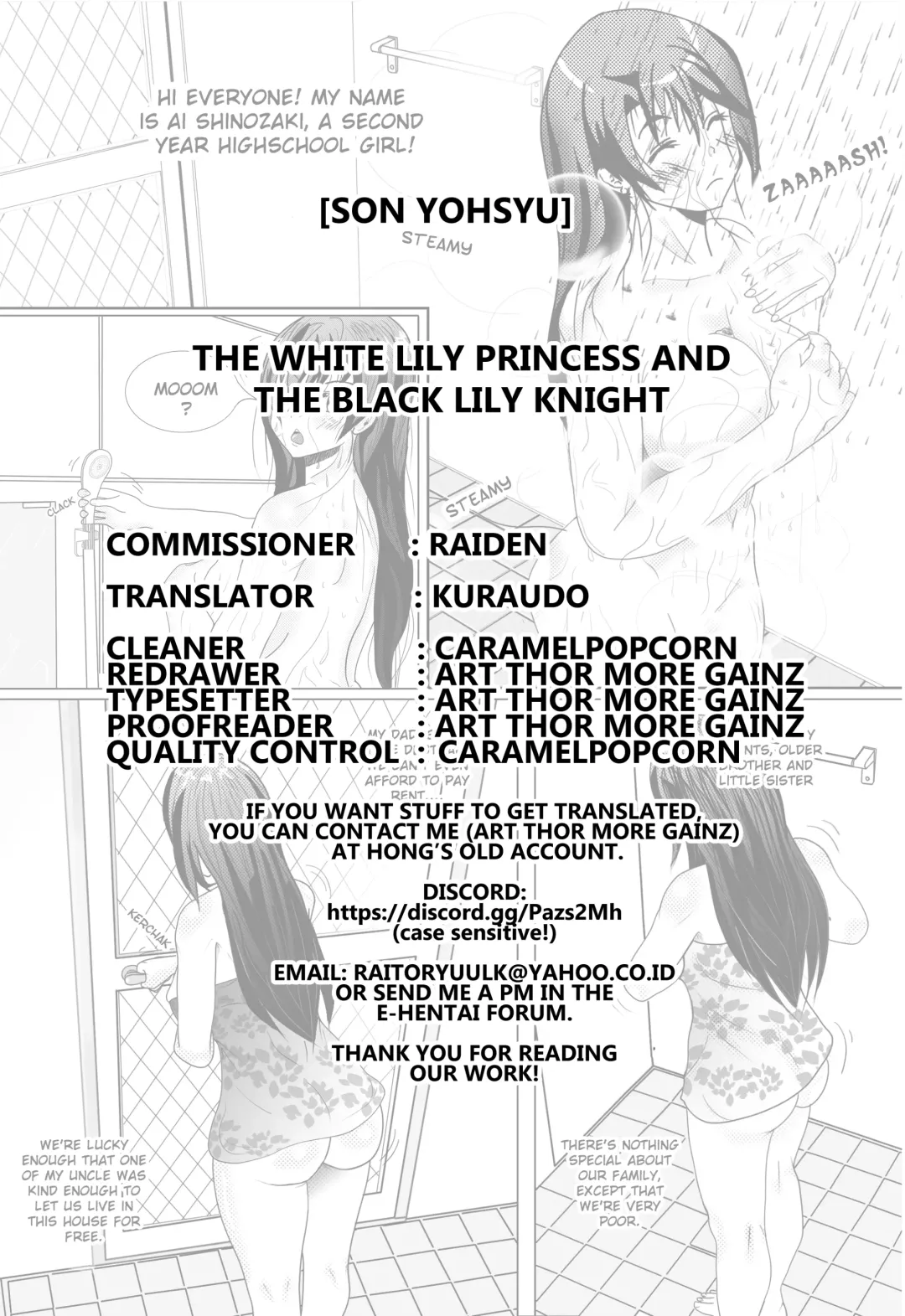 [Son Yohsyu] Shirayuri Hime to Kuroyuri no Kishi | The White Lily Princess And The Black Lily Knight Fhentai - Page 21