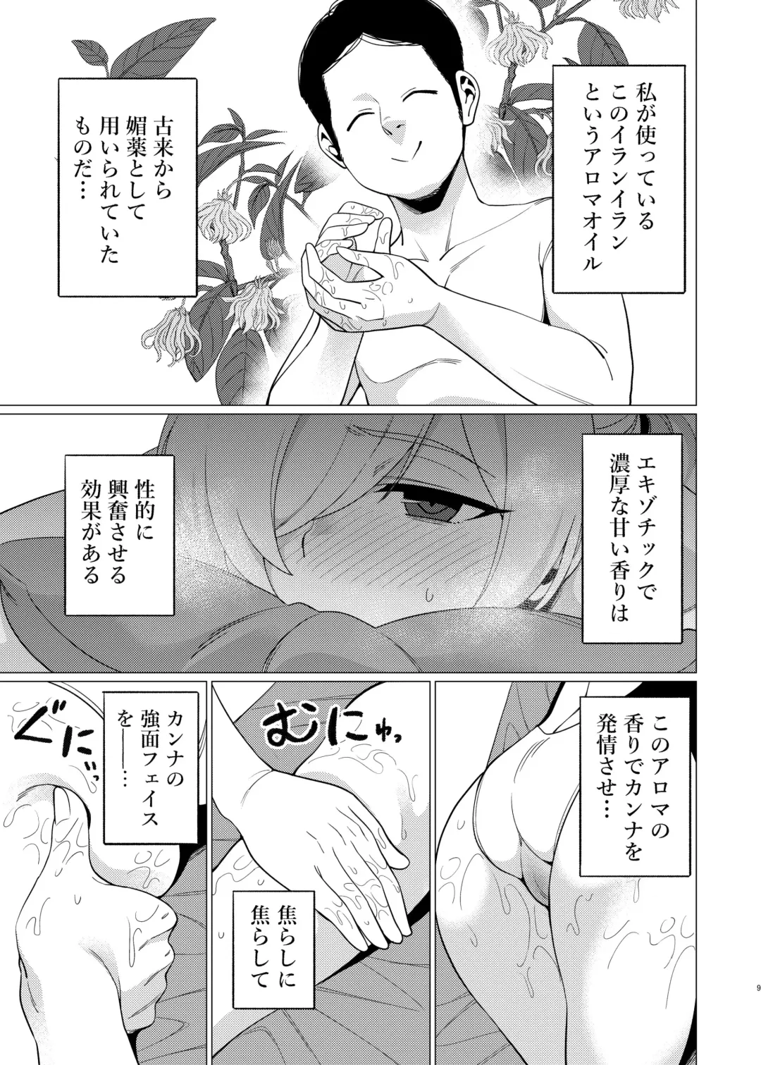 [Zuikou Kou] Kanna ni Oil Massage suru Hanashi Fhentai - Page 8