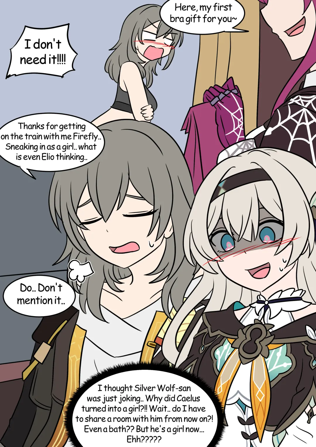 [Vel] HSR TSF: Reborn as girl Fhentai - Page 2