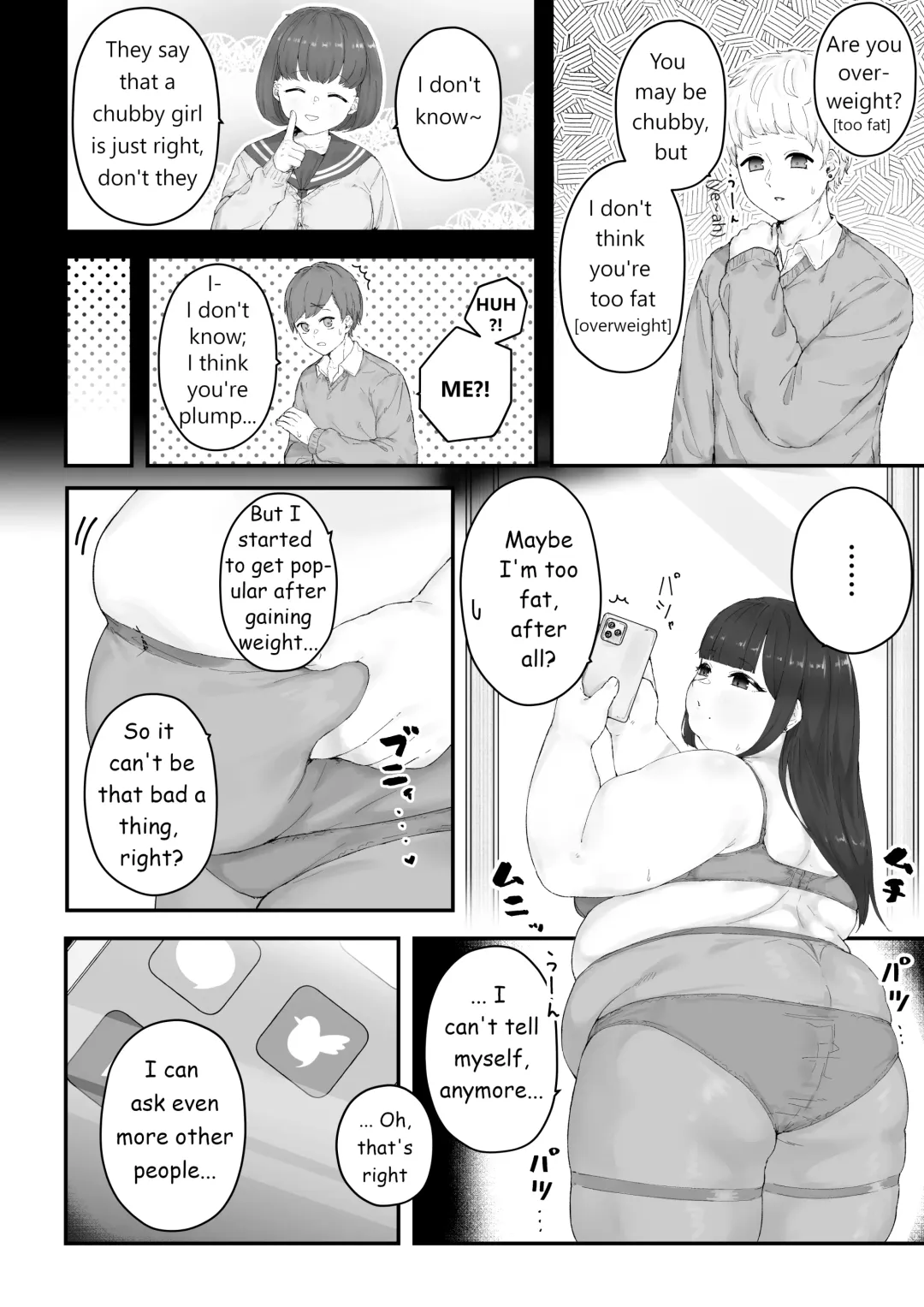 [Habutton] Aoba's Weight Gain Fhentai - Page 25