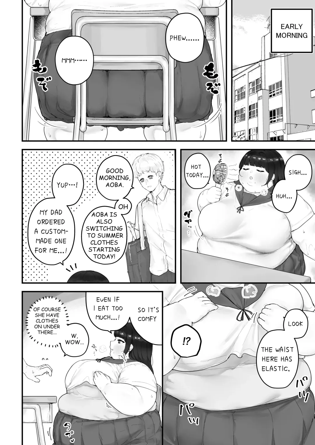 [Habutton] Aoba's Weight Gain Fhentai - Page 48