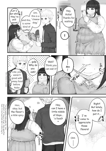 [Habutton] Aoba's Weight Gain Fhentai - Page 23