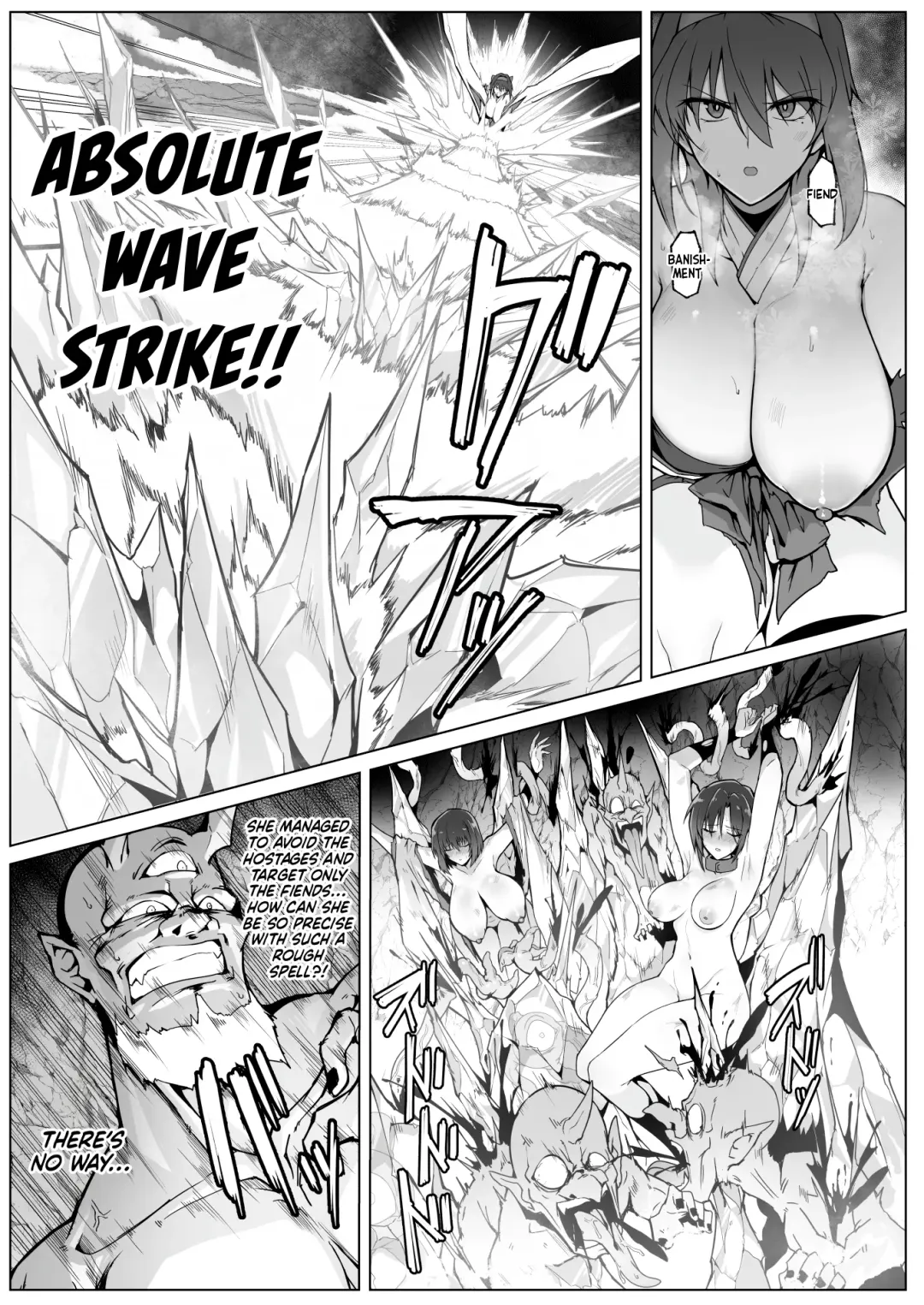 [Halcon] Hama no Miko Ingoku ni Otsu | Exorcist Maidens: The Fall to Lustful Hell Fhentai - Page 24