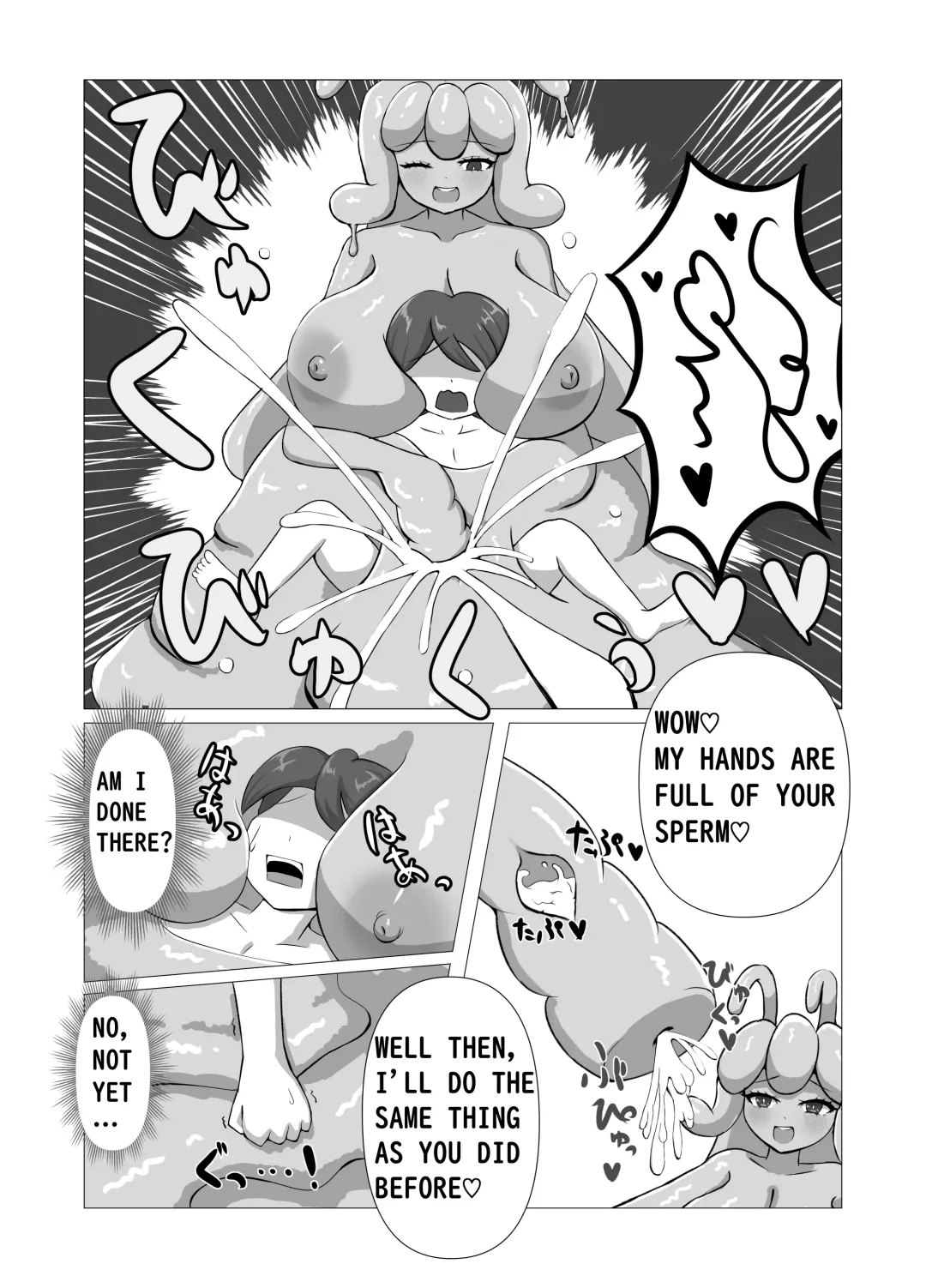 The Adventurer VS Slime Girl Fhentai - Page 10