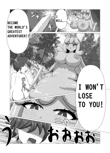 The Adventurer VS Slime Girl Fhentai - Page 11