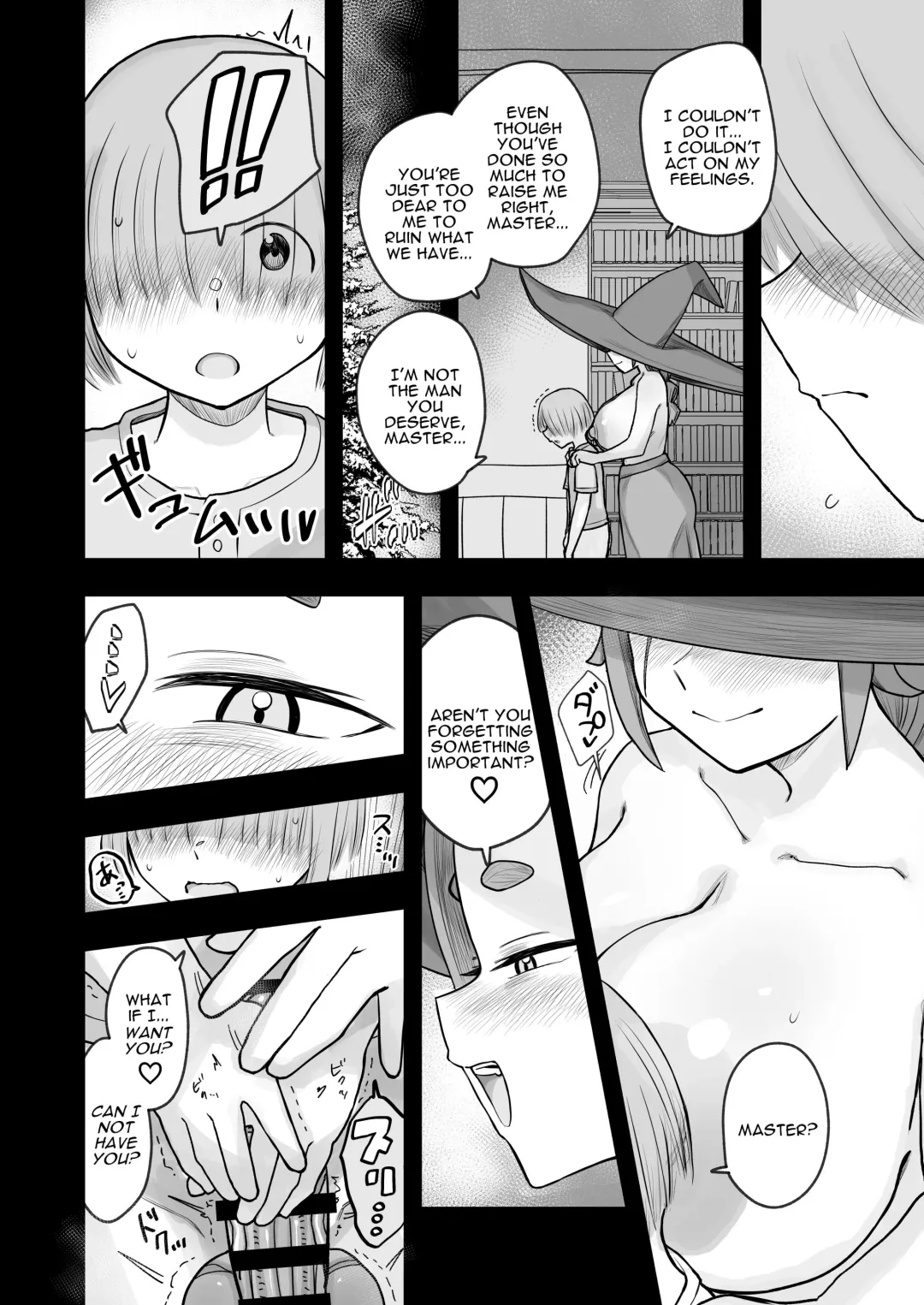 [Amamoru] "Warabe-sotsu Shiken" de Deshi ♂ Kara Seishi o Shiboritoru Deshi Rabu de Kachi Chi Majo Shishō 1000-sai ￪ | 1000 Year Old Witch Cumsqueezes Her Disciple During His Virginity Graduation Exam Fhentai - Page 30