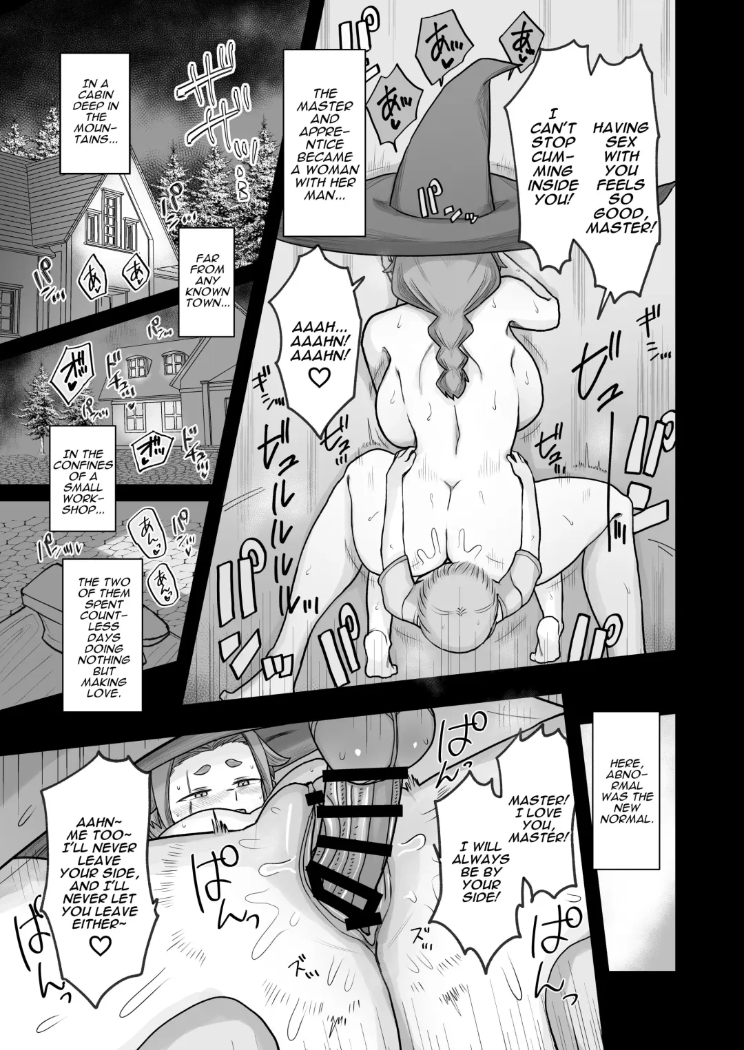 [Amamoru] "Warabe-sotsu Shiken" de Deshi ♂ Kara Seishi o Shiboritoru Deshi Rabu de Kachi Chi Majo Shishō 1000-sai ￪ | 1000 Year Old Witch Cumsqueezes Her Disciple During His Virginity Graduation Exam Fhentai - Page 41