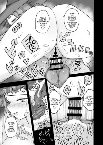 [Amamoru] "Warabe-sotsu Shiken" de Deshi ♂ Kara Seishi o Shiboritoru Deshi Rabu de Kachi Chi Majo Shishō 1000-sai ￪ | 1000 Year Old Witch Cumsqueezes Her Disciple During His Virginity Graduation Exam Fhentai - Page 37