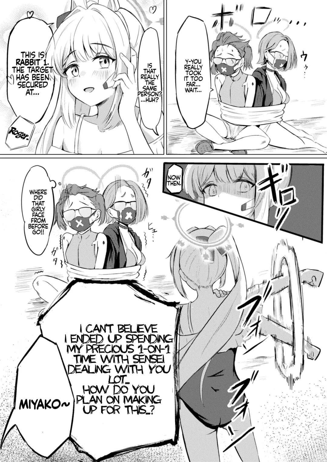 [Yonjiri] Usagi no Senobi | A Rabbit's Growth Fhentai - Page 4