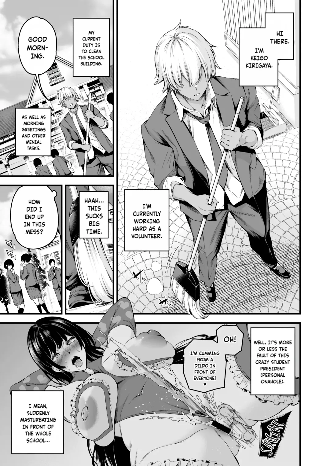 [Nasipasuta] Shiramine Gakuen no Mesubuta Rijichou Zenpen | The sow principal of Shiramine Academy PROLOGUE Fhentai - Page 2