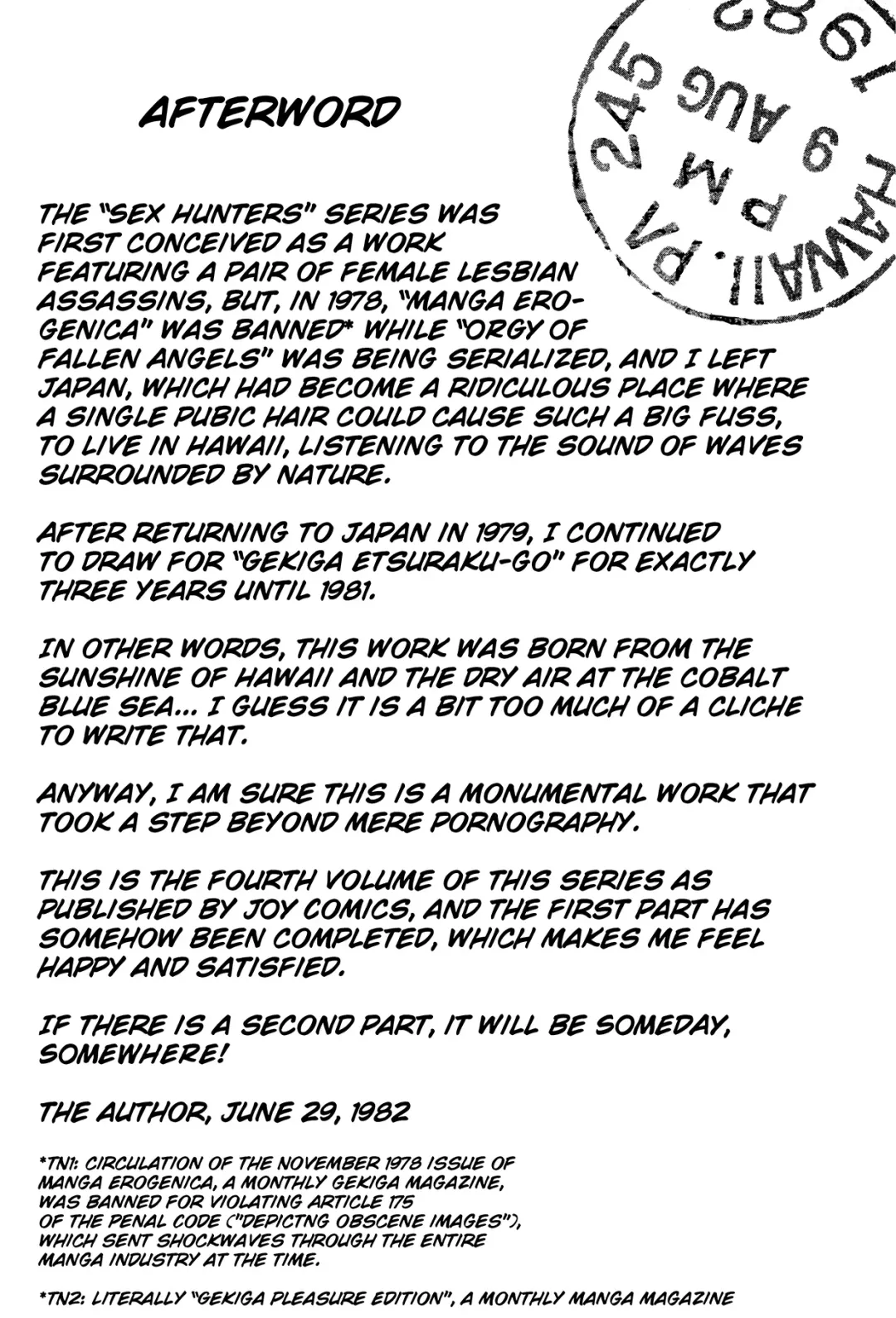 [Dirty Matsumoto] Sex Hunters 4 Fhentai - Page 234