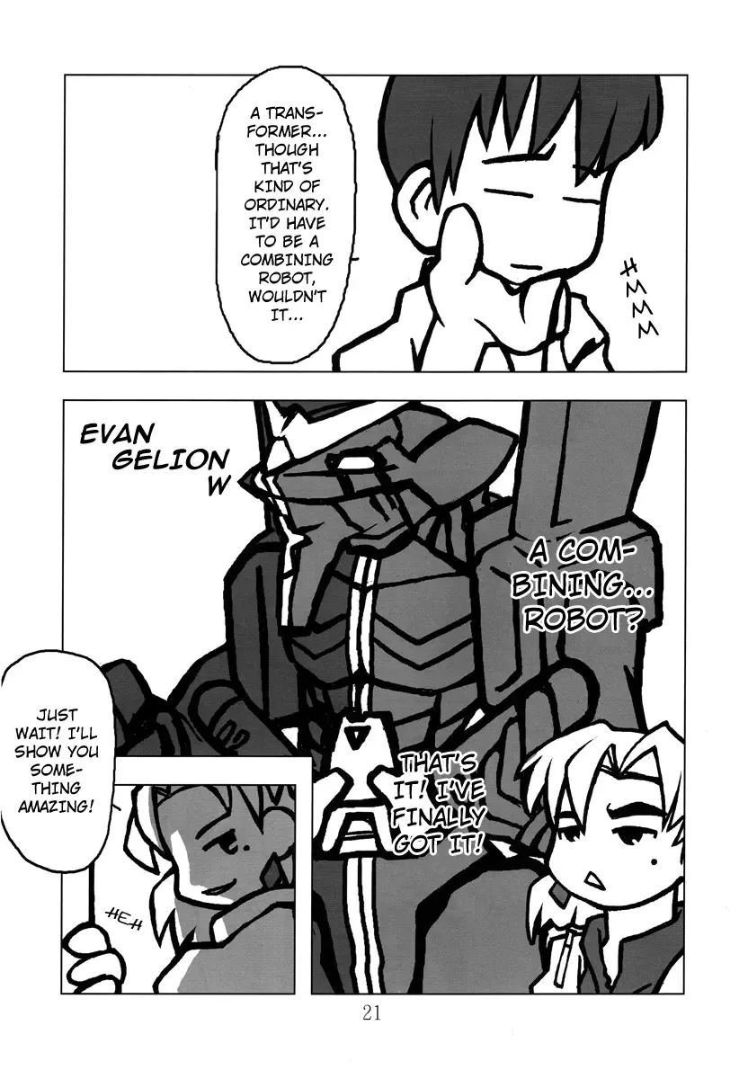 [Yagumo Kengou] Kousoku Kaiten no EVA no hon II [Kousoku Kaiten's Second Eva Book] (Neon Genesis Evangelion) [English] ==Strange Companions== Fhentai - Page 21