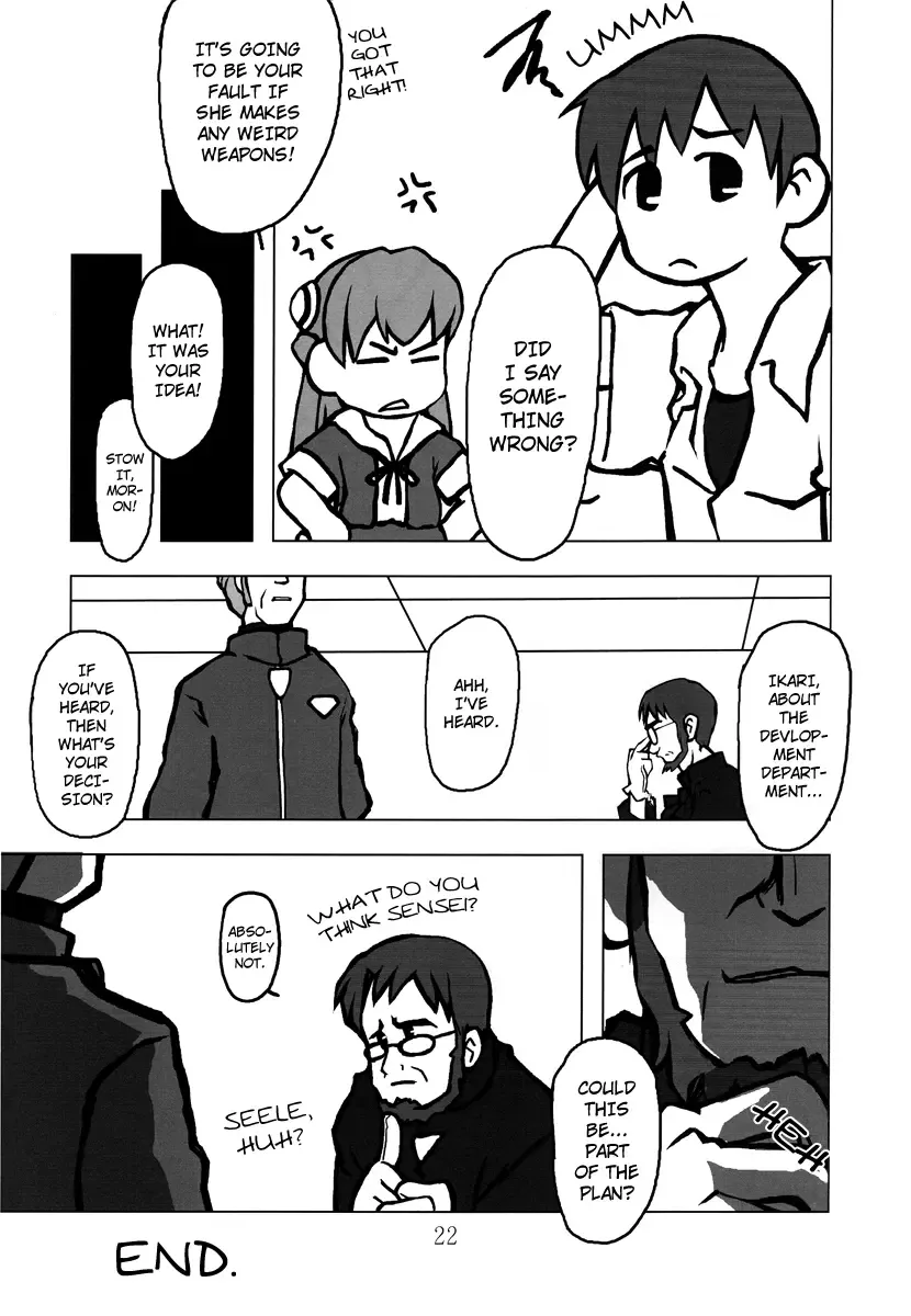 [Yagumo Kengou] Kousoku Kaiten no EVA no hon II [Kousoku Kaiten's Second Eva Book] (Neon Genesis Evangelion) [English] ==Strange Companions== Fhentai - Page 22