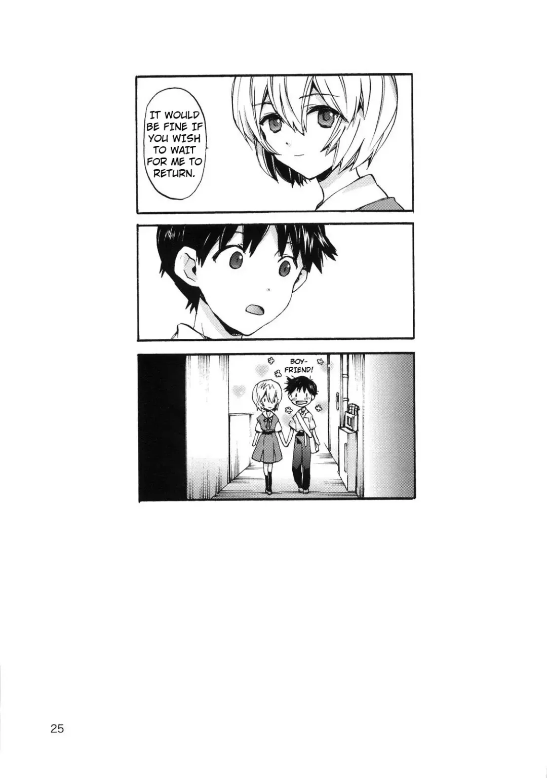 [Nyoriko] Shinji to Ayanami ga Love Love | Love Rei X Shinji (Neon Genesis Evangelion) [English] ==Strange Companions== Fhentai - Page 24