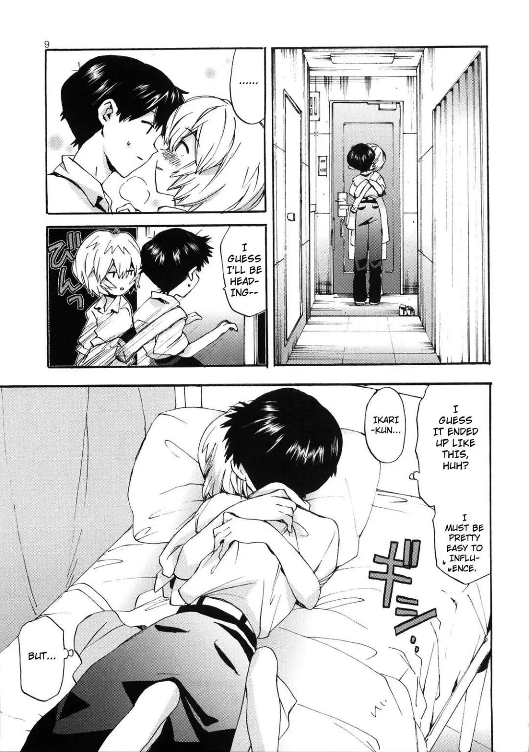 [Nyoriko] Shinji to Ayanami ga Love Love | Love Rei X Shinji (Neon Genesis Evangelion) [English] ==Strange Companions== Fhentai - Page 8
