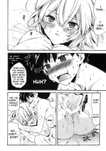 [Nyoriko] Shinji to Ayanami ga Love Love | Love Rei X Shinji (Neon Genesis Evangelion) [English] ==Strange Companions== Fhentai - Page 15