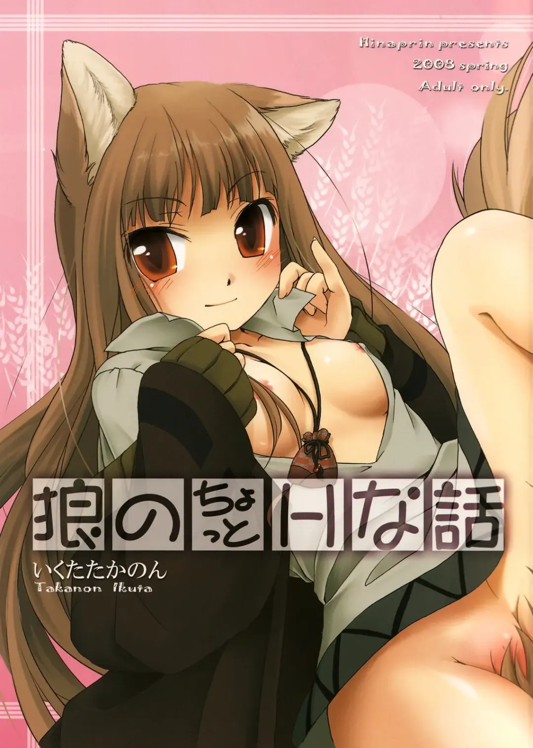 [Ikuta Takanon] Ookami no Chotto H na Hanashi [Wolf and a Little Dirty Chat] (Ookami to Koushinryou [Spice and Wolf]) [English] ==Strange Companions== Fhentai - Page 1