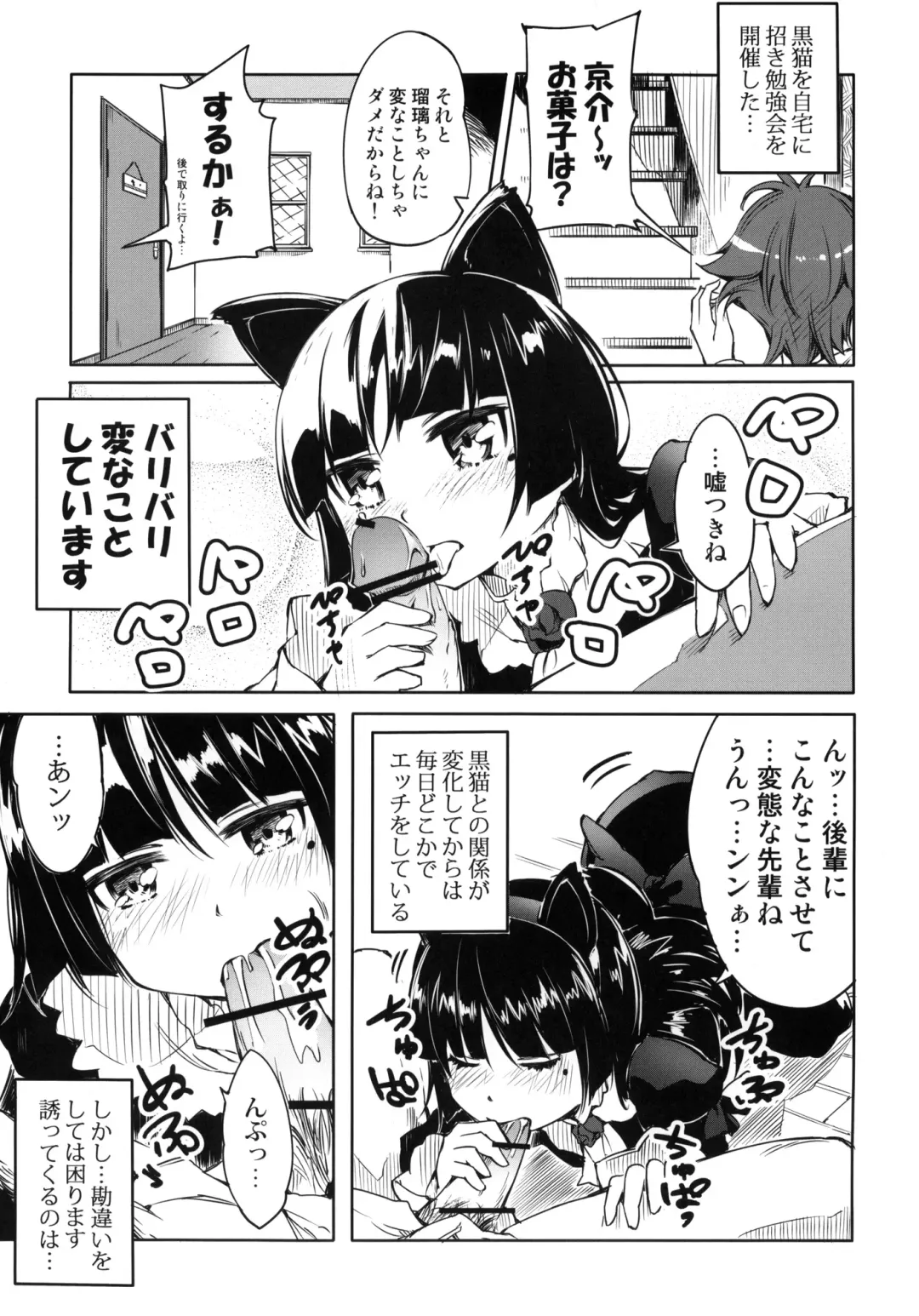 [Amakan] Ore no Kuroneko ga Konna ni Nyannyansuru Wake ga nai Fhentai.net - Page 2