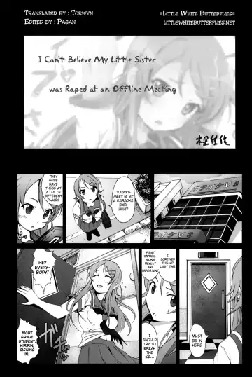 [Mokusei Zaijuu] Ore no Imouto ga Off-kai de Rapesareta Wake ga Nai | I Can't Believe my Little Sister was Raped at an Offline Meeting Fhentai.net - Page 3