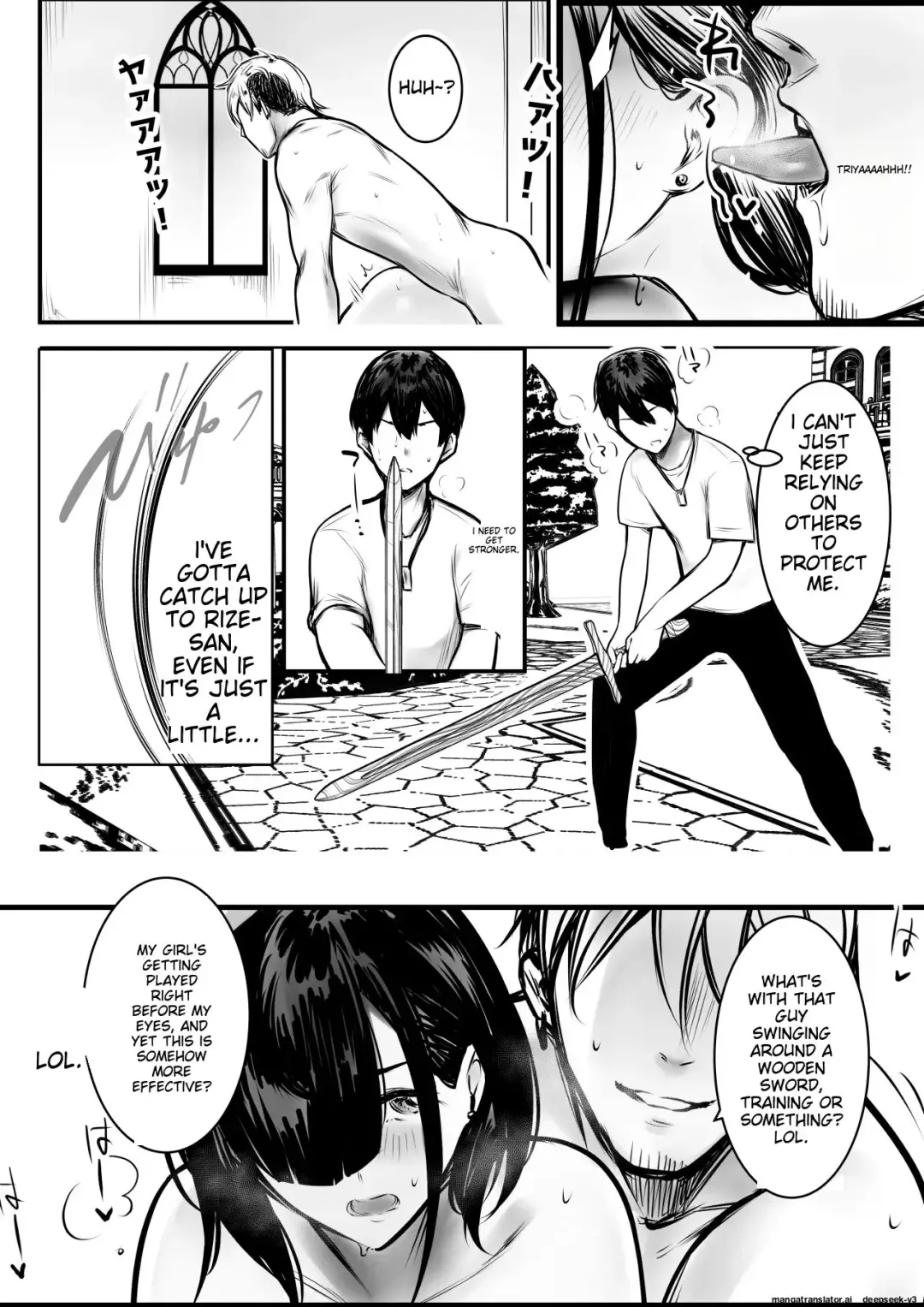 [Akire] Onna Kishi Rize wa Koyoi mo Maotoko ni Dakareru 3 Fhentai - Page 30