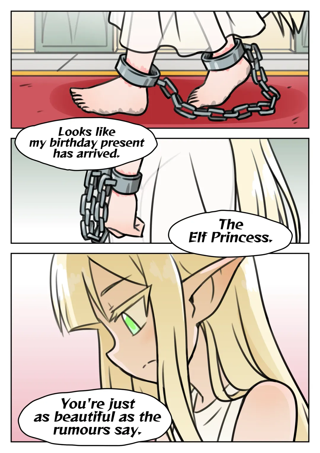 Regalia Enthralled - chapter I - Birthday Present Fhentai - Page 2