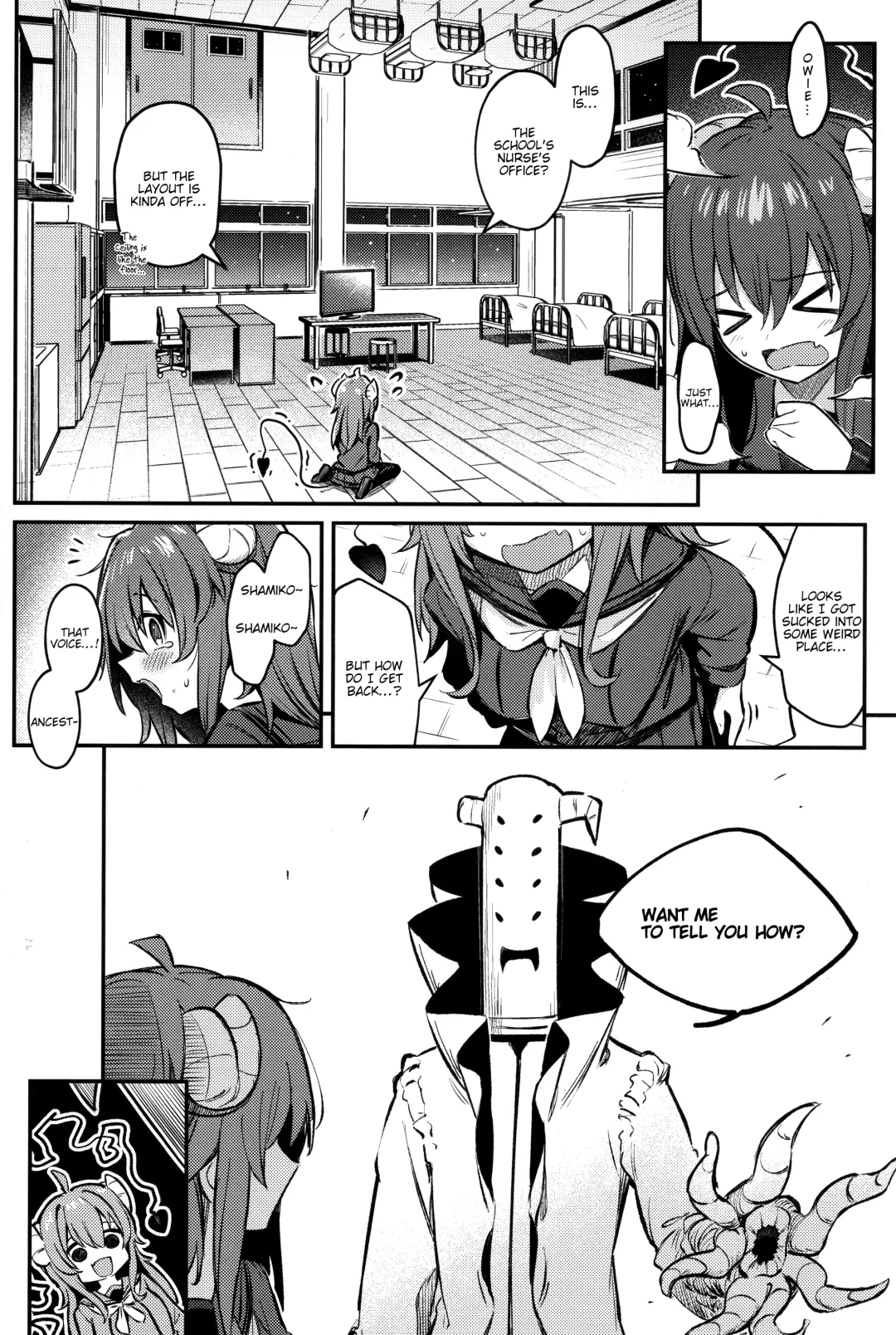 [Borusiti] Mazoku wa Shukuteki to Nakayoshi Shinai to Derarenai Heya ni, Tojikomerarete Shimatta! Fhentai - Page 7
