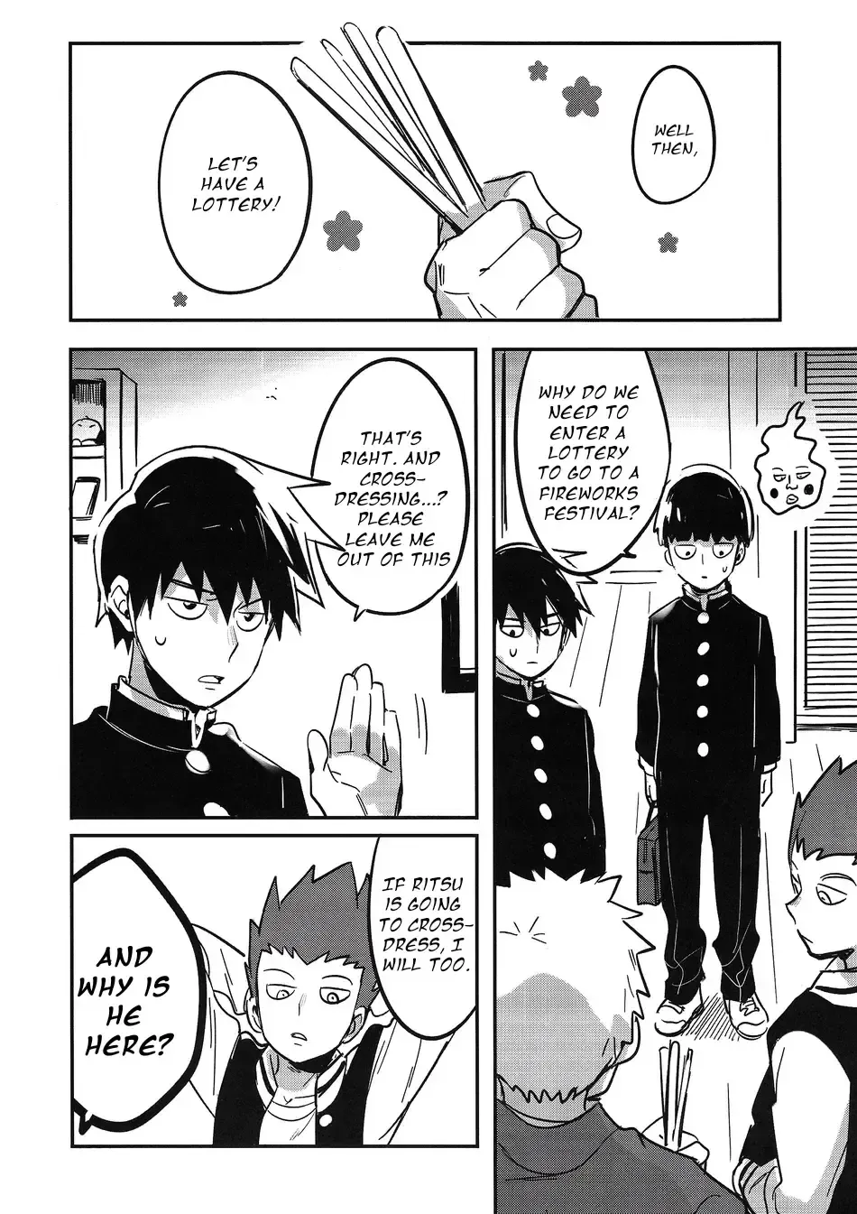 [Mohi] Natsusora Gurafiti - Mob Psycho 100 dj Fhentai - Page 4