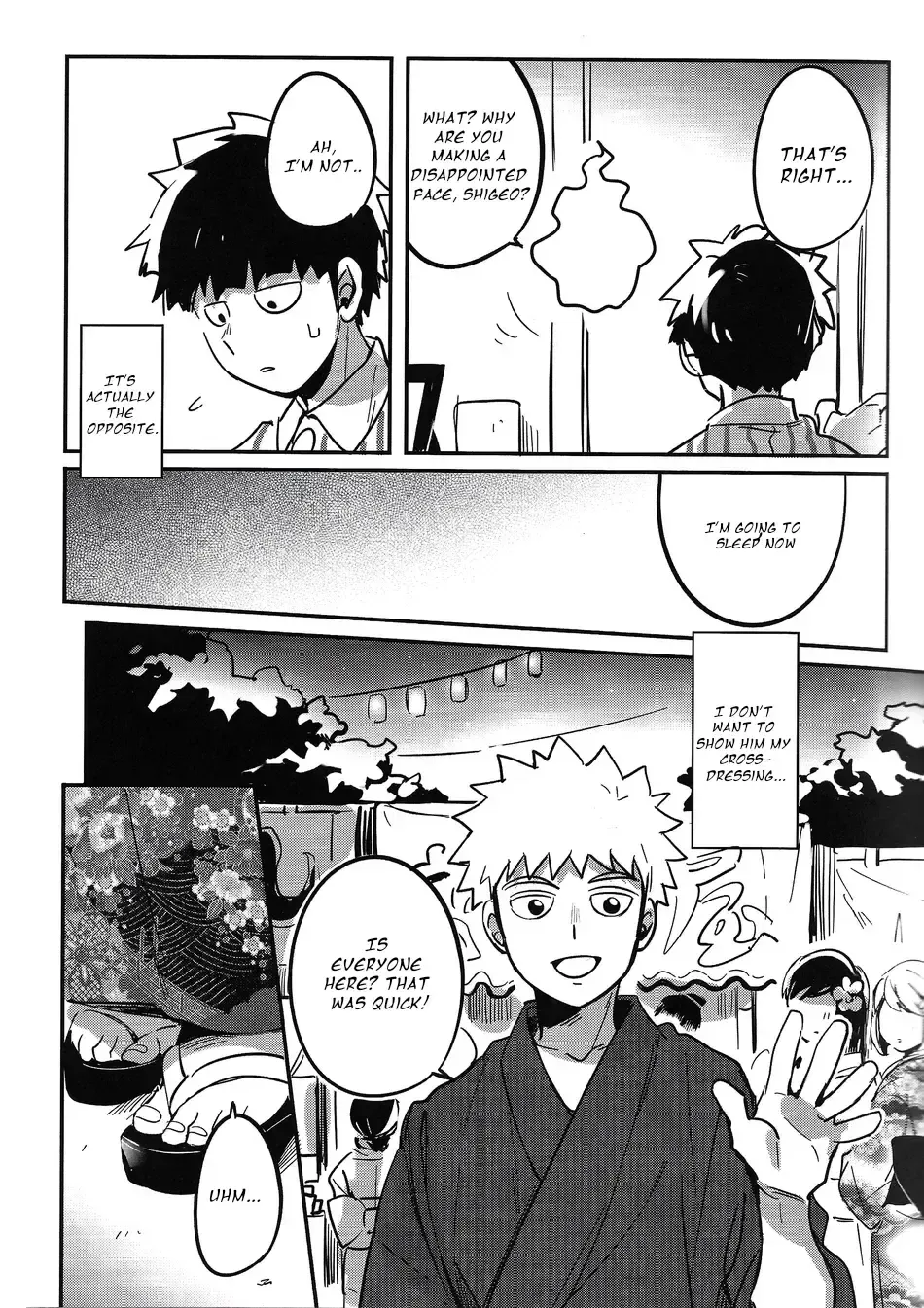 [Mohi] Natsusora Gurafiti - Mob Psycho 100 dj Fhentai - Page 9