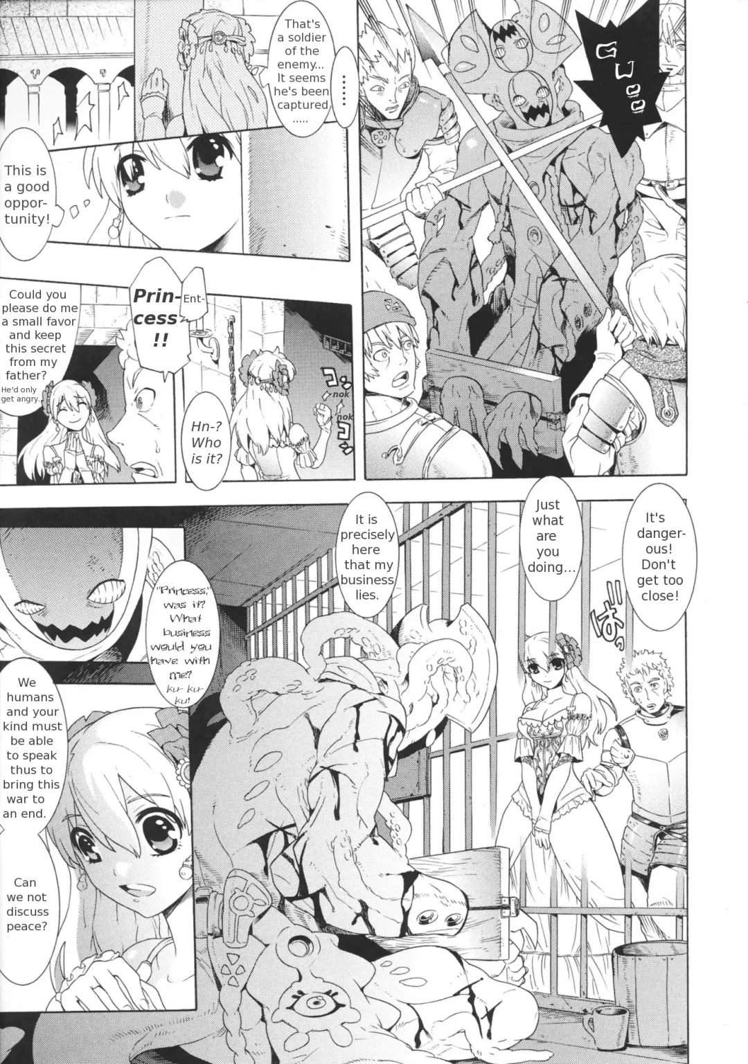 [Tendou Masae] Daraku Princess | Corruption Princess Fhentai.net - Page 3