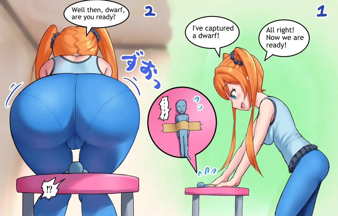 [Bunchin] Dwarf and Original Character Fhentai - Page 1