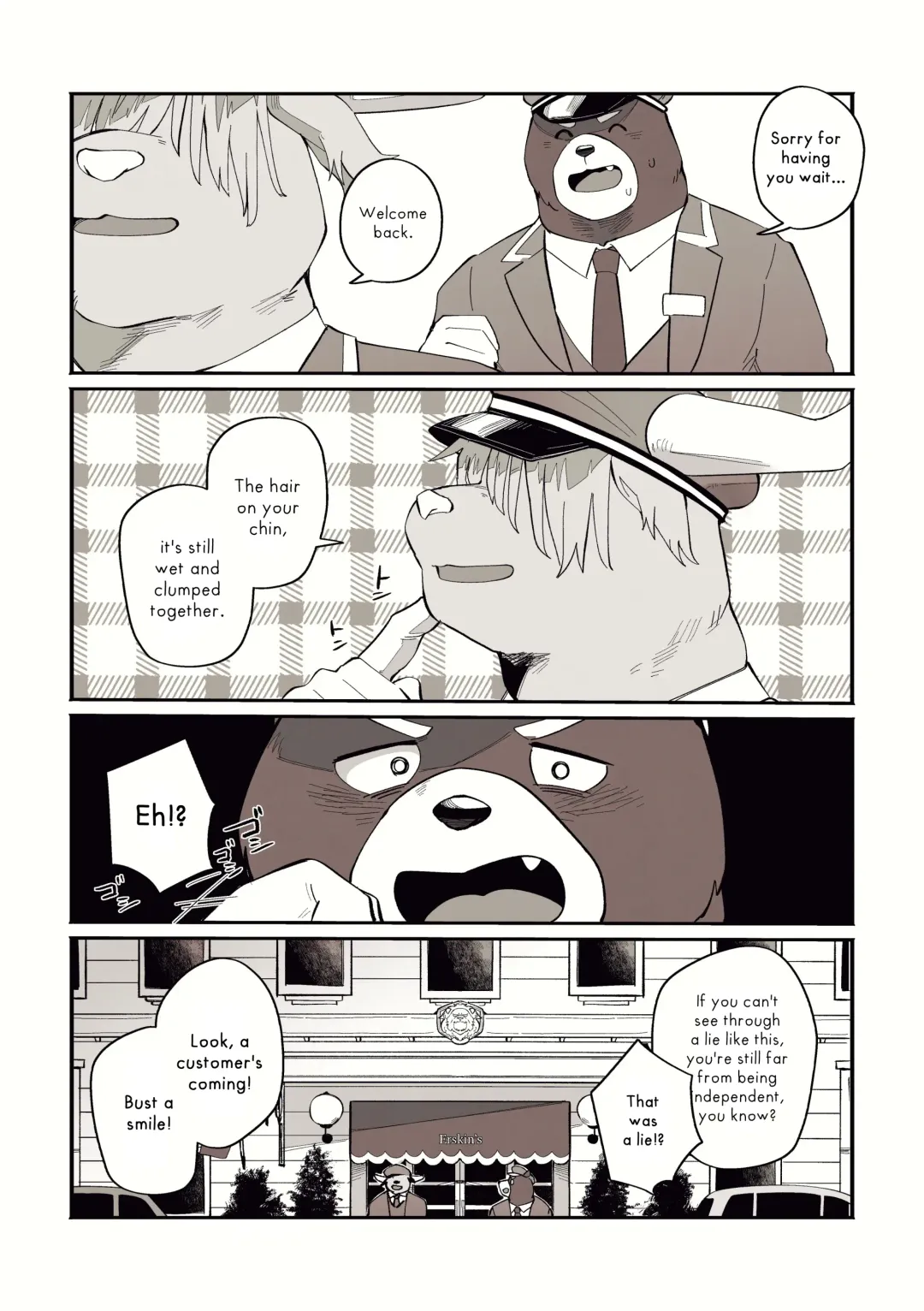 [Saw-chan] Arlo the Bear Doorman and the Mysterious Perfume Fhentai - Page 13