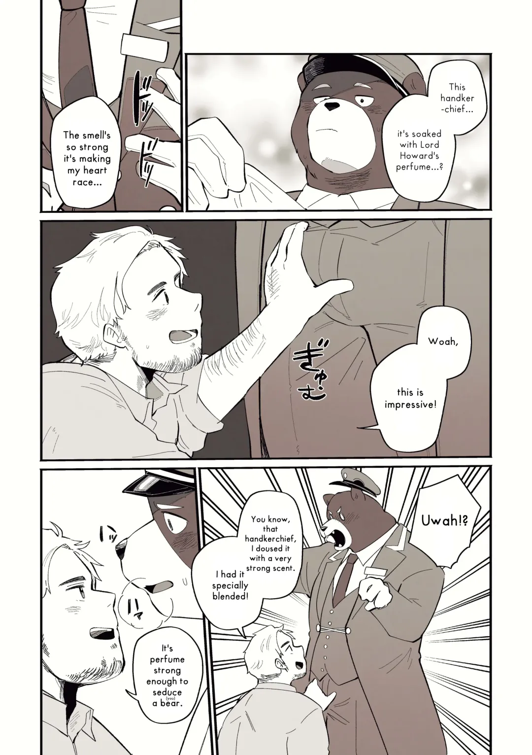 [Saw-chan] Arlo the Bear Doorman and the Mysterious Perfume Fhentai - Page 8