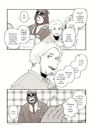 [Saw-chan] Arlo the Bear Doorman and the Mysterious Perfume Fhentai - Page 5