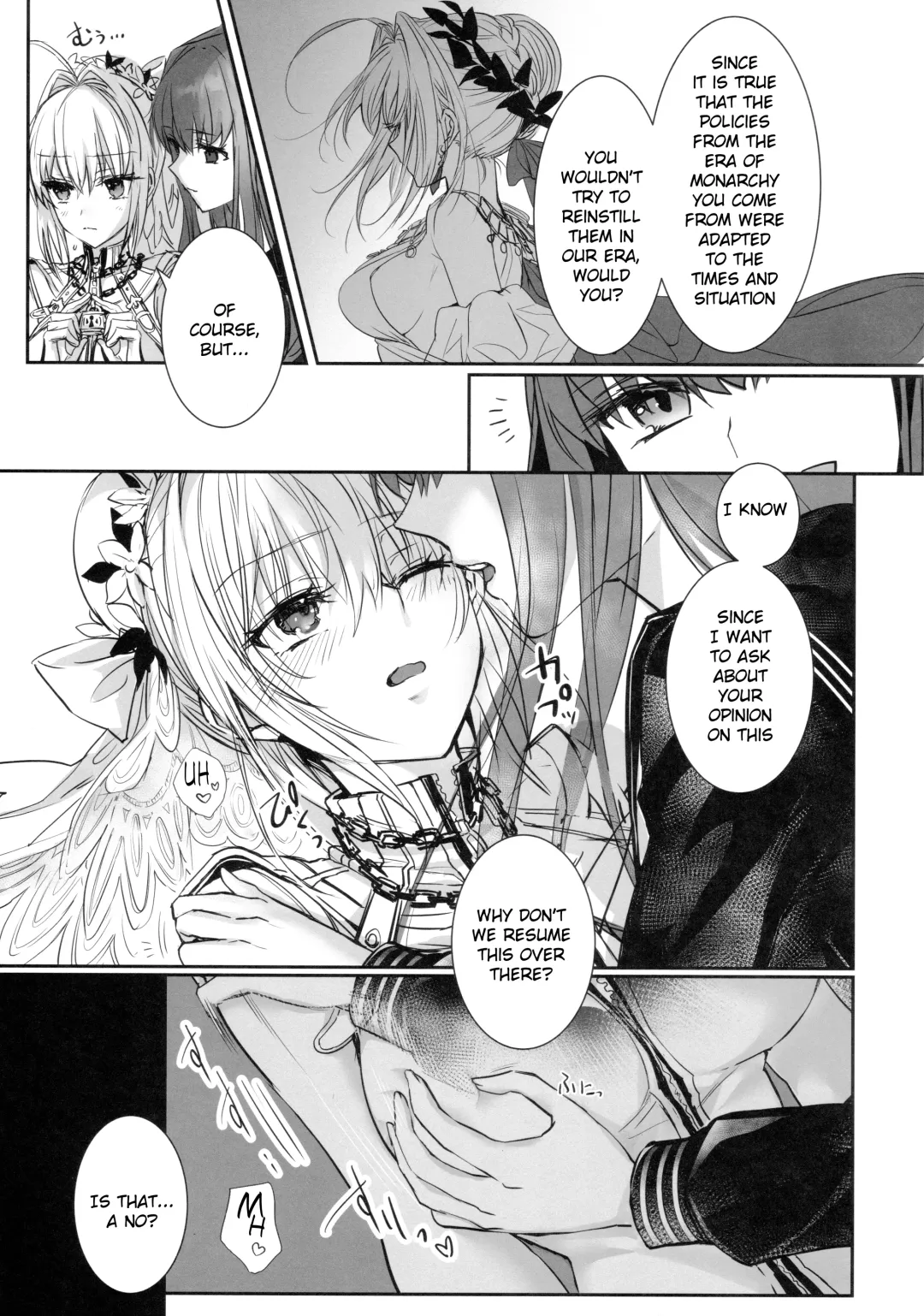 [Midou Pengin] Hakuno wa Mujihi na Tsuki no Joou Fhentai - Page 24
