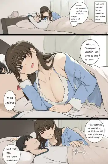 Read [Wakamatsu] Mesaki no kairaku o chiratsuka sete daraku o izanau warui onesan (decensored) - Fhentai