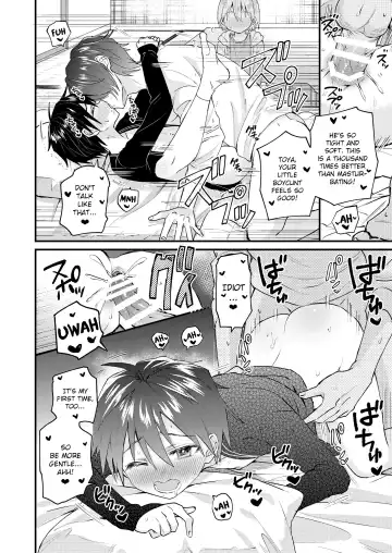 [Tori] Himitsu no Asobi wa Onii-chan to! ~Muchi Shounen & Tsundere Shounen o Oishiku Itadaku Hon~ | Secret games with my older friend! - A delicious book about a clueless boy and a tsundere boy Fhentai - Page 33