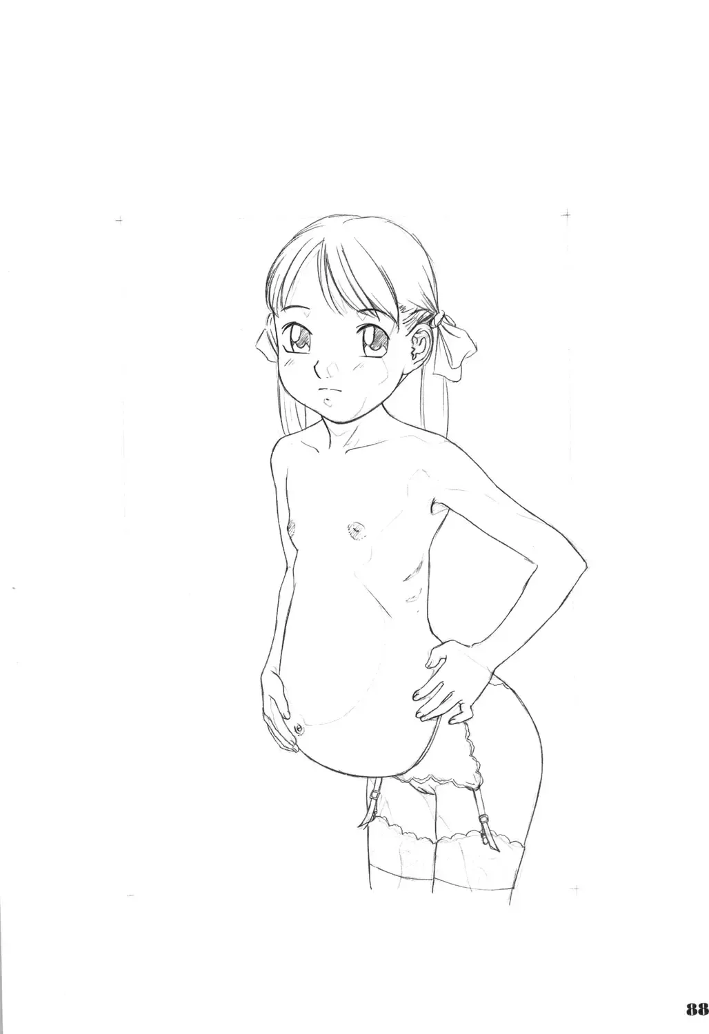 [Hayashibara Hikari] Rakugaki-s Original Shoujo Enpitsu Genga shuu Fhentai - Page 89