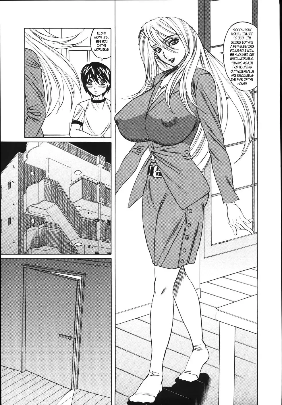 [Yamamoto Yoshifumi] Big Titty Sleeping Mom Fhentai.net - Page 3