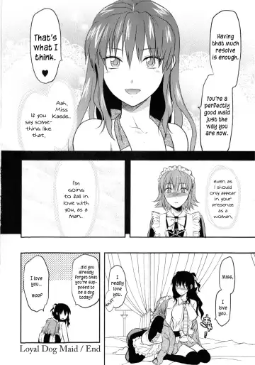 [Yuzuki N Dash] Chuuken Maid | Loyal Dog Maid Fhentai - Page 24