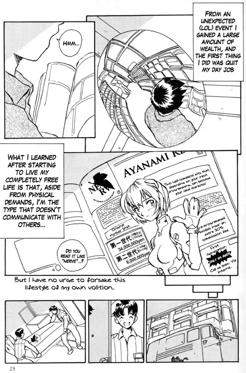 [Iwasaki Tatsuya] Ayanami Rei Hen Fhentai.net - Page 23