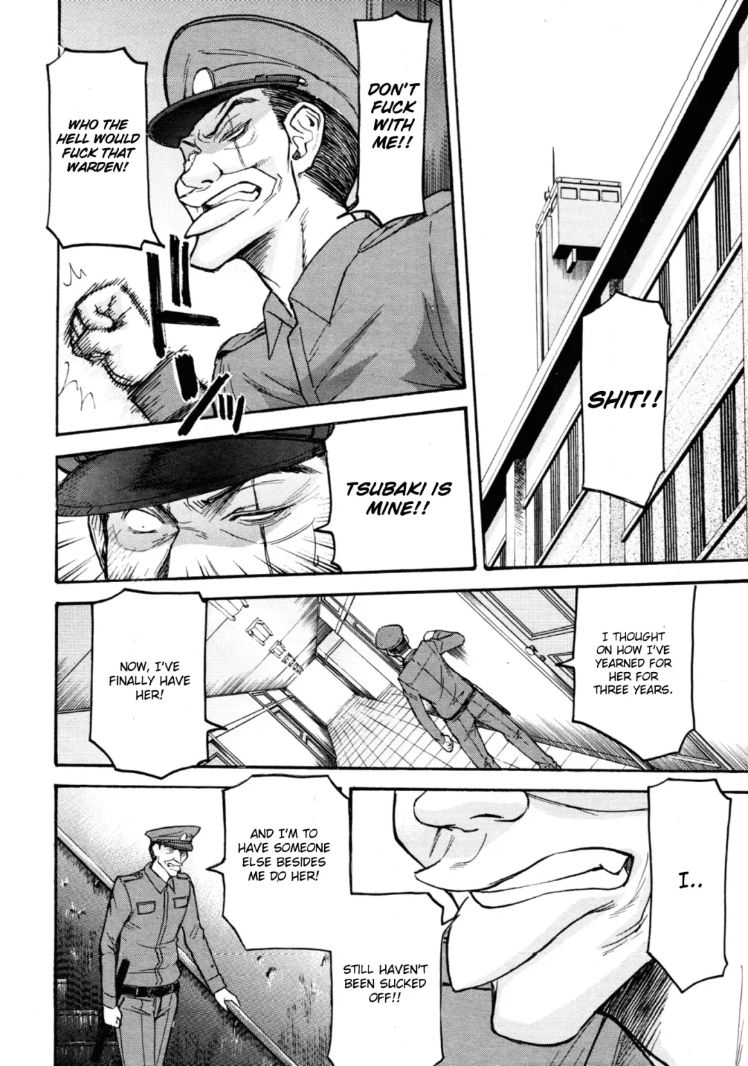 [Inomaru] Joshuu Tsubaki | Female Prisoner Tsubaki Ch. 3 Fhentai - Page 4