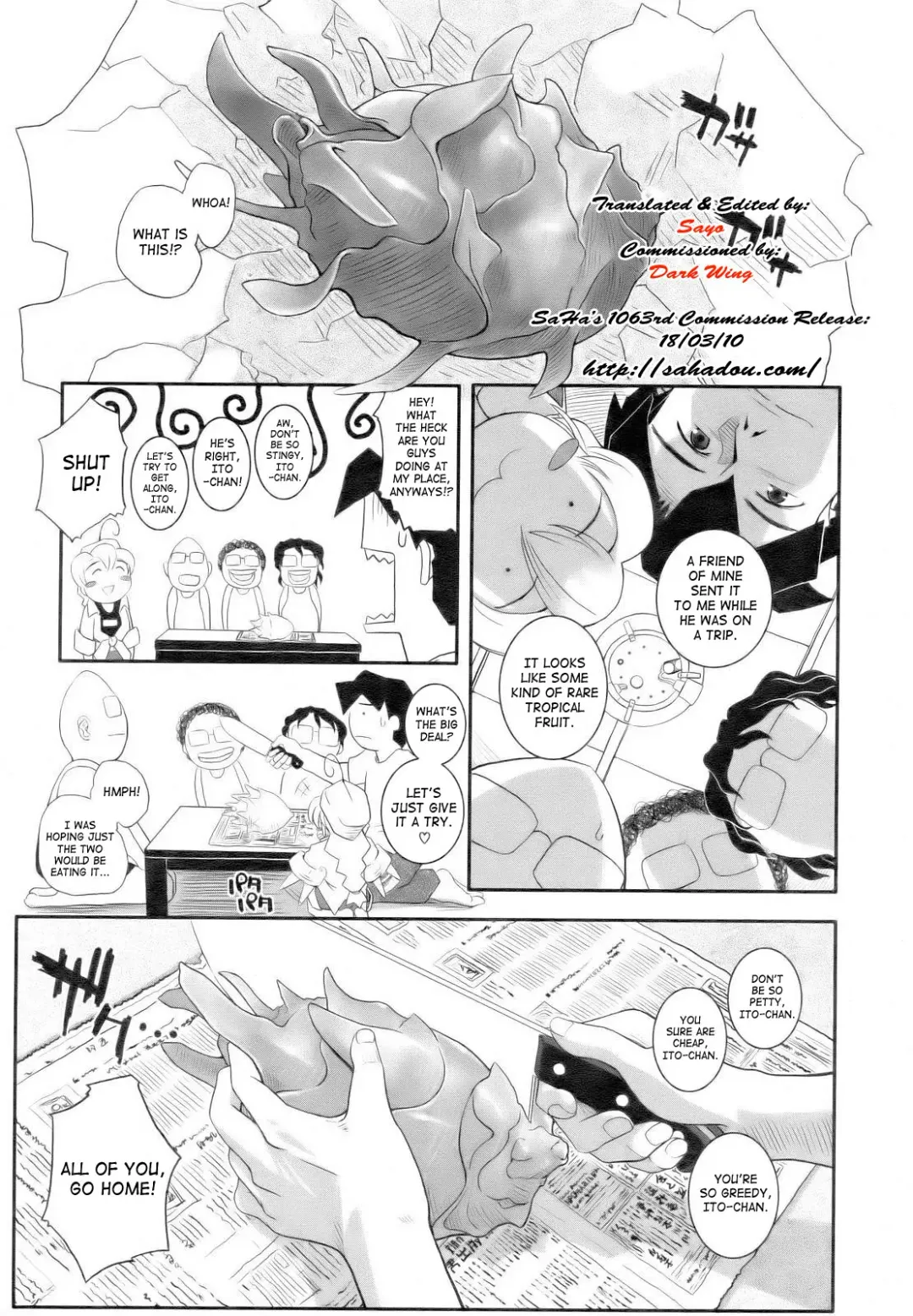 [Kirie Masanobu] Tabibito to Zetsu Wajima Kitan | Traveler's Matchless Island Story Fhentai.net - Page 1