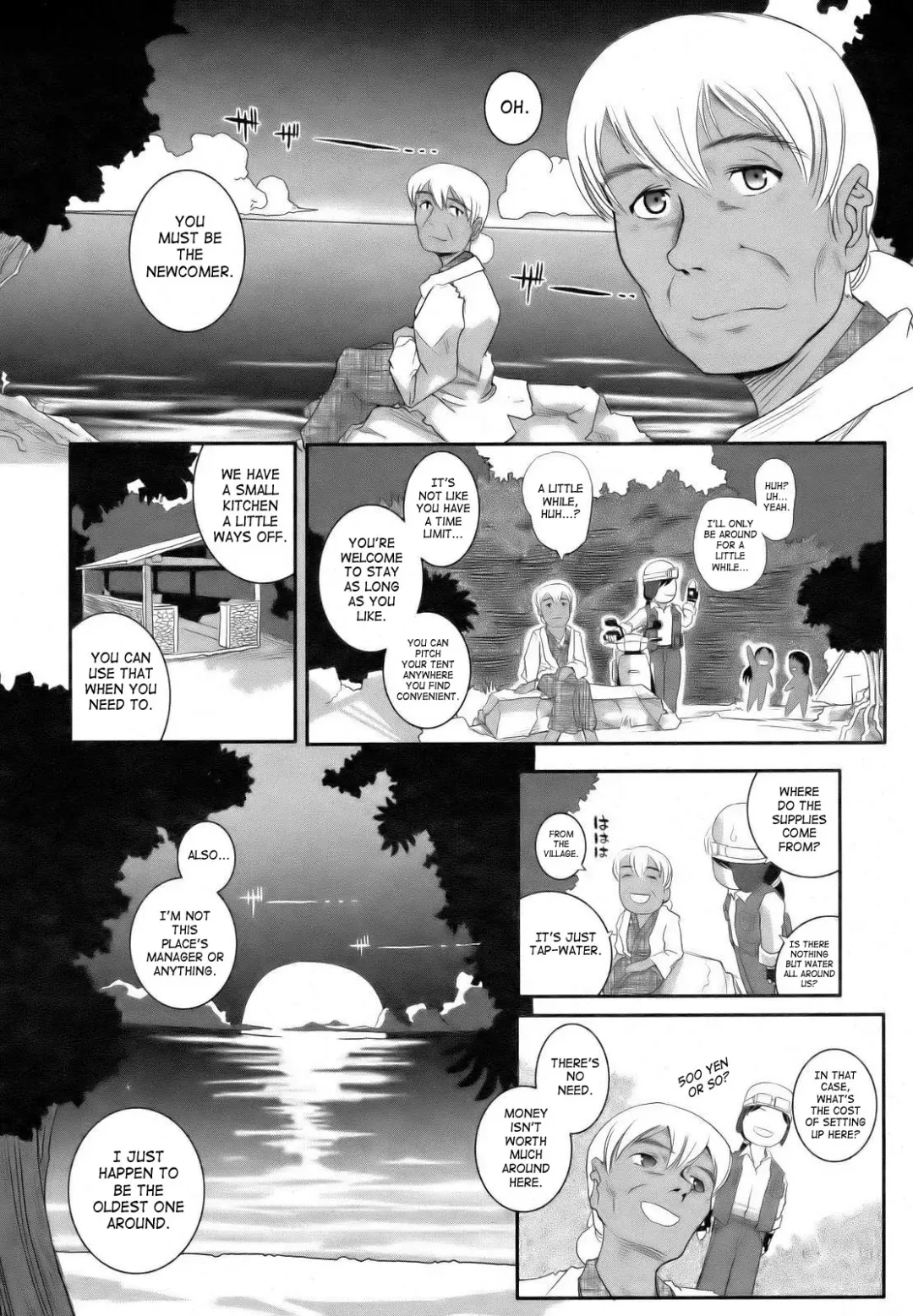 [Kirie Masanobu] Tabibito to Zetsu Wajima Kitan | Traveler's Matchless Island Story Fhentai.net - Page 6