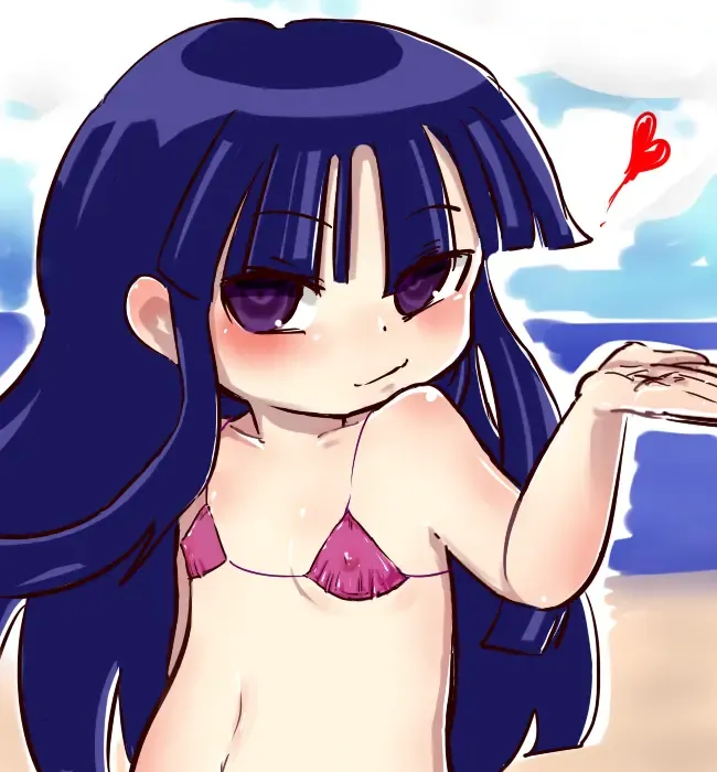 [Kiliu] Rika-chama no Mizugi Jiman 2 Fhentai - Page 1