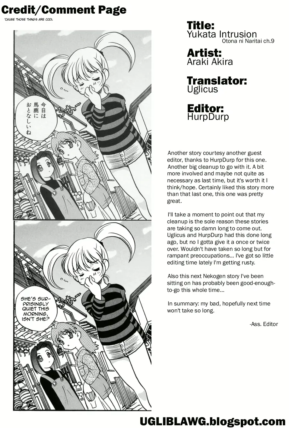 [Araki Akira] Otona ni Naritai - I Want to Grow Up Ch. 5, 7, 9 Fhentai - Page 54