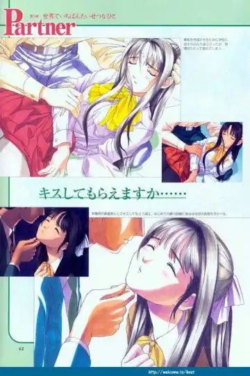 [Tony Taka] Partner ~Sekai de Ichiban Taisetsu na Hito~ CG & Genga Shuu Fhentai - Page 43