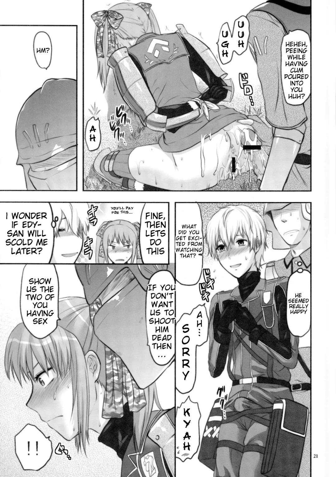 [Yuzuki N Dash] Senjou no Tsundere Buntaichou | The Tsundere Squad Commander of the Battlefield Fhentai.net - Page 21