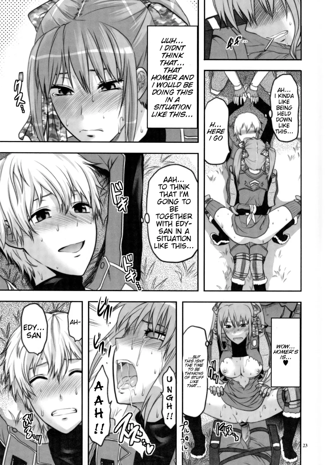 [Yuzuki N Dash] Senjou no Tsundere Buntaichou | The Tsundere Squad Commander of the Battlefield Fhentai.net - Page 23