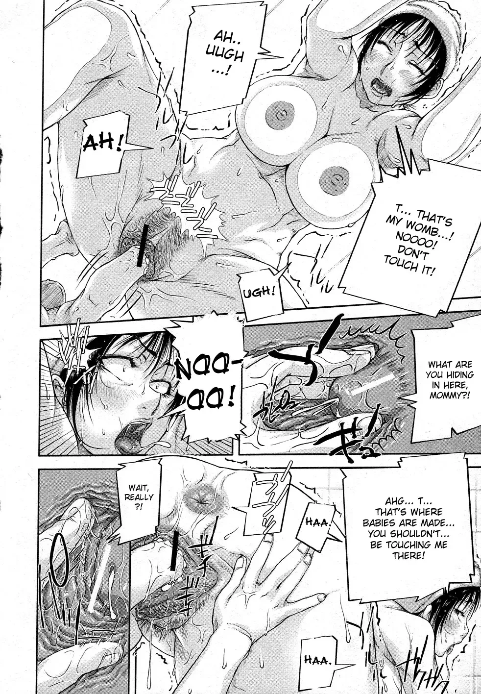 [Saiyazumi] Mukimuki Taisou Mama Ryouhou 2 | Mother-Son Penis Exercises!! Mom's treatment pt.2 Fhentai - Page 24