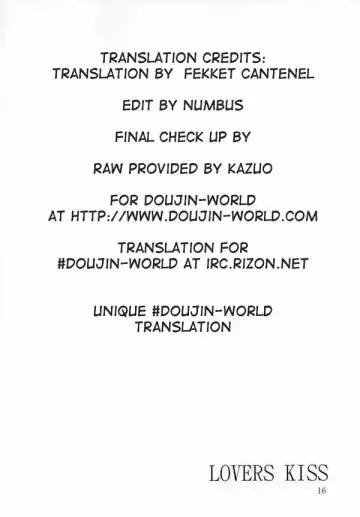 [Ryuga Syo] LOVERS KISS Fhentai - Page 15